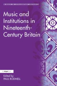 Music in Nineteenth-Century Britain