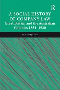 Social History of Company Law