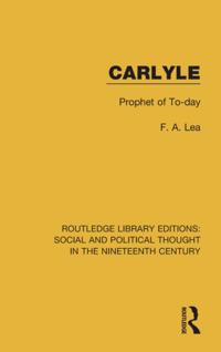 Routledge Library Editions: Social and Political Thought in the Nineteenth Century