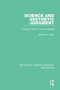 Routledge Library Editions: Aesthetics