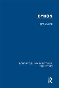 Routledge Library Editions: Lord Byron