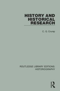 Routledge Library Editions: Historiography