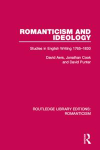 Routledge Library Editions: Romanticism