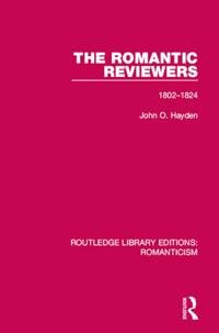 Routledge Library Editions: Romanticism