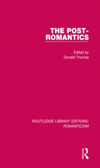 Routledge Library Editions: Romanticism