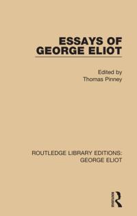 Routledge Library Editions: George Eliot