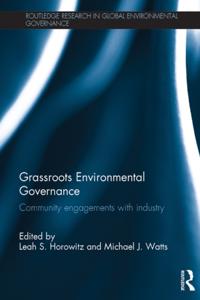 Routledge Research in Global Environmental Governance