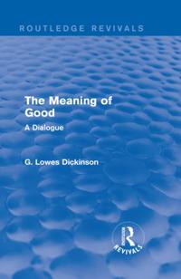Meaning of Good