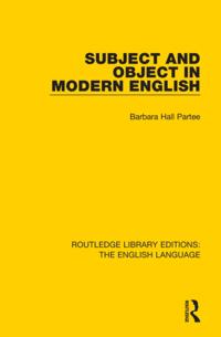 Routledge Library Editions: The English Language