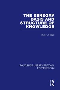 Routledge Library Editions: Epistemology