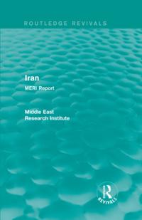 Routledge Revivals: Middle East Research Institute Reports
