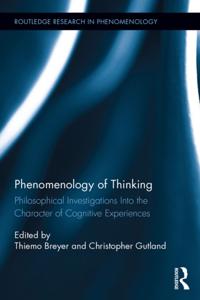 Routledge Research in Phenomenology