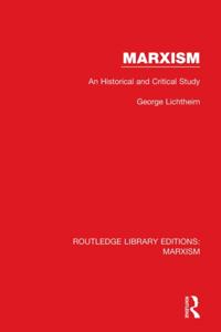 Routledge Library Editions: Marxism