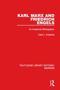 Routledge Library Editions: Marxism