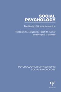 Psychology Library Editions: Social Psychology