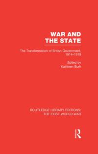 Routledge Library Editions: The First World War