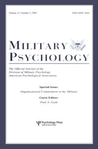 Organizational Commitment in the Military