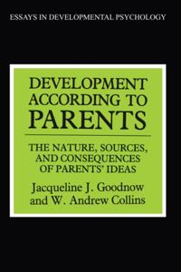 Essays in Developmental Psychology