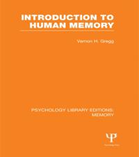 Psychology Library Editions: Memory