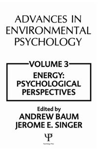 Advances in Environmental Psychology