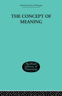 Concept of Meaning