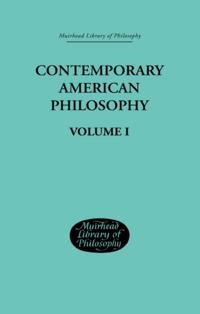 Contemporary American Philosophy