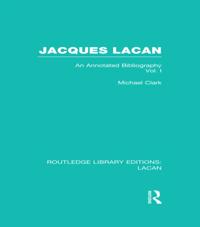 Routledge Library Editions: Lacan