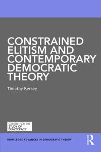 Routledge Advances in Democratic Theory