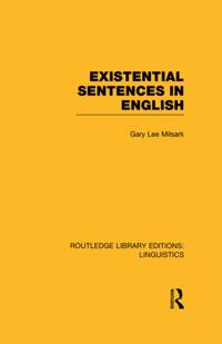 Routledge Library Editions: Linguistics