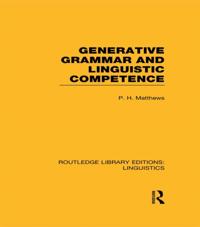 Routledge Library Editions: Linguistics