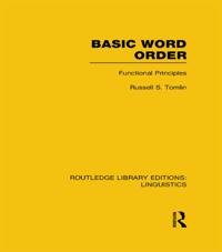 Routledge Library Editions: Linguistics