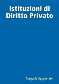 Istituzioni di Diritto Privato