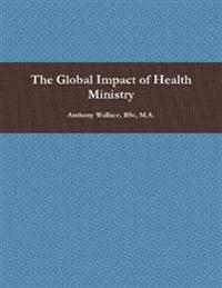 Kirjan kansi "The Global Impact of Health Ministry"