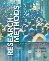 Kirjan kansi "Research Methods for Criminal Justice and Criminology"