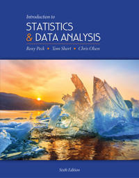 Bokomslag for "Introduction to Statistics and Data Analysis"