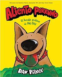 Bokomslag för Aliento Perruno: El Horrible Problema de Hali Tosis (Spanish Language Edition of Dog Breath)