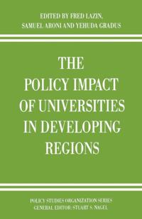 Policy Studies Organization Series