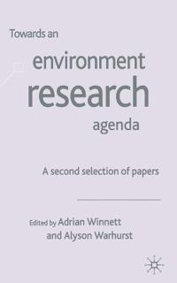 Towards an Environment Research Agenda