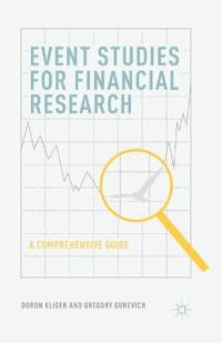 Event Studies for Financial Research