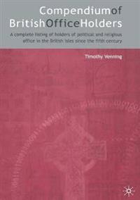 Compendium of British Office Holders