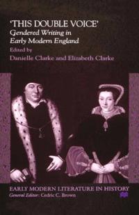 Early Modern Literature in History