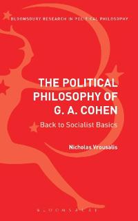 Bokomslag för "The Political Philosophy of G. A. Cohen"