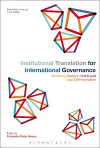 Bokomslag for "Institutional Translation for International Governance"