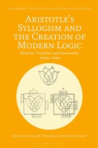 Kirjan kansi "Aristotle's Syllogism and the Creation of Modern Logic"