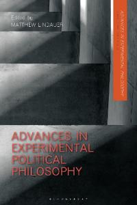 Bokomslag för "Advances in Experimental Political Philosophy"