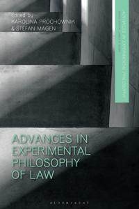 Bokomslag för "Advances in Experimental Philosophy of Law"