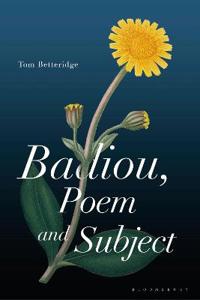 Bokomslag for "Badiou, Poem and Subject"