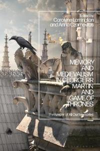 Kirjan kansi "Memory and Medievalism in George RR Martin and Game of Thrones"