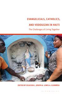 Kirjan kansi "Evangelicals, Catholics, and Vodouyizan in Haiti"