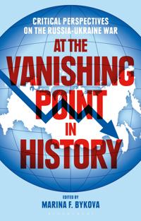Kirjan kansi "At the Vanishing Point in History"